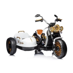 Мотоцикл на аккумуляторе Chipolino Duo Tron White купить в Кишиневе. Фото 1