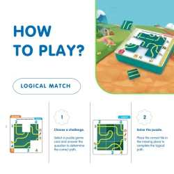 Логическая игра Hola Toys Logical Match Puzzle купить в Кишиневе. Фото 4