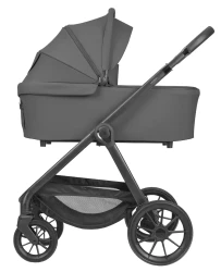 Carucior 3 in 1 Kikkaboo Modena 2027 Dark Grey cumpăra în Chișinau