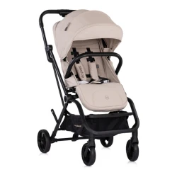 Cărucior de plimbare cu scaun rotativ 360° Chipolino Go Twist Latte cumpăra în Chișinau. Foto 1