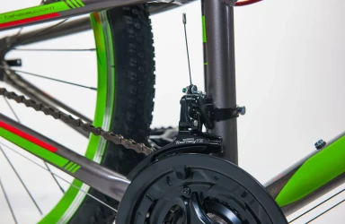 Bicicleta Fulger Apollo Green & Red, roți 24 cumpăra în Chișinau. Foto 9