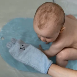Детская перчатка для купания BabyOno Blue купить в Кишиневе. Фото 4