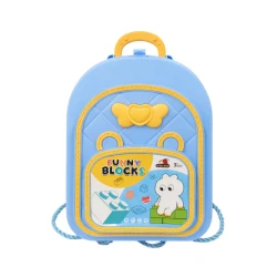 Set construcție New World Backpack Blue, 78 elemente cumpăra în Chișinau. Foto 1