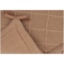 Бортики в кроватку Jollein Check Knit Biscuit (1 шт.), 180x30 см купить в Кишиневе. Фото 3