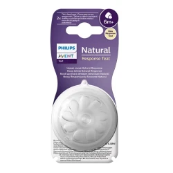 Соска силиконовая Philips Avent Natural Response debit 6 (6+ мес), 2 шт. купить в Кишиневе. Фото 2
