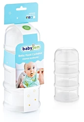 Контейнер для молочной смеси BabyJem Белый, 160 мл купить в Кишиневе. Фото 5