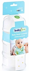 Контейнер для молочной смеси BabyJem Белый, 160 мл купить в Кишиневе. Фото 4