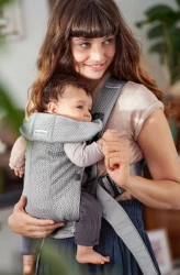 Кенгуру BabyBjorn Mini Grey 3D Mesh купить в Кишиневе. Фото 3