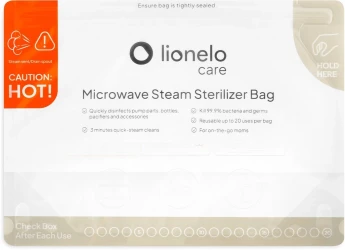 Пакеты многоразовые для стерилизации в микроволновой печи Lionelo Thermbag, 8 шт. купить в Кишиневе. Фото 2