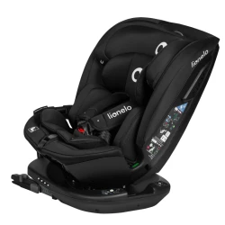 Автокресло 40-150 см (i-Size) Isofix Lionelo Bastiaan RWF Black Carbon, поворотное 360 купить в Кишиневе. Фото 3