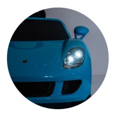 Mașină electrică Chipolino Porsche Carrera GT LUX albastru cumpăra în Chișinau. Foto 4