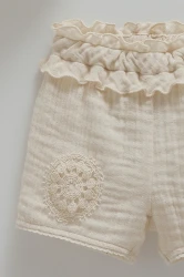 Set din 2 piese Caramell Lace Flowers Beige & Ivory (1-3L) cumpăra în Chișinau. Foto 2