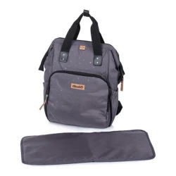 Geantă-rucsac pentru mame Chipolino CHRAF02107PL Platinum cumpăra în Chișinau. Foto 2