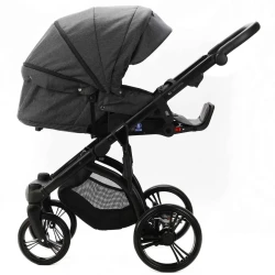 Carucior 2 in 1 Adamex Lanti Dark Grey cumpăra în Chișinau. Foto 4