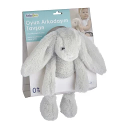 Мягкая игрушка BabyJem The Beast Bunny Grey, 30 cм купить в Кишиневе. Фото 2
