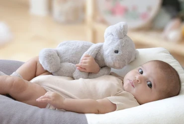 Мягкая игрушка BabyJem The Beast Bunny Grey, 30 cм купить в Кишиневе. Фото 4