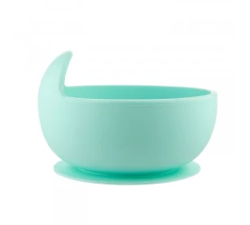 Силиконовая миска Canpol Babies Turquoise 300 мл  купить в Кишиневе. Фото 2
