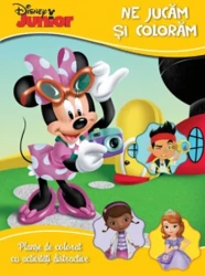 Carte de colorat Disney Junior. Ne jucăm și colorăm cumpăra în Chișinau. Foto 1