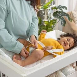 Saltea de înfășat Bright Starts Ingenuity Summer White, 40x81x9 cm cumpăra în Chișinau. Foto 2