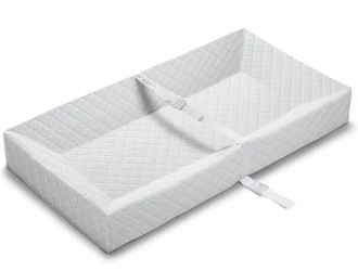 Saltea de înfășat Bright Starts Ingenuity Summer White, 40x81x9 cm cumpăra în Chișinau. Foto 1