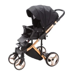 Cărucior 2/1 Adamex Chantal Star Black Rose Gold cumpăra în Chișinau. Foto 4