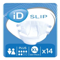 Подгузники для взрослых ID Expert Slip Plus, размер XL, 14 шт. купить в Кишиневе. Фото 1