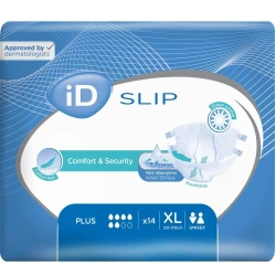 Подгузники для взрослых ID Expert Slip Plus, размер XL, 14 шт. купить в Кишиневе. Фото 2