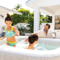 Jacuzzi Intex SPA Chevron Deluxe Square Bubble 193x71 cm, 1098 litri, 6 persoane cumpăra în Chișinau. Foto 10