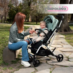 Cărucior de plimbare reversibil Chipolino Twister 360 Pastel Green cumpăra în Chișinau. Foto 8