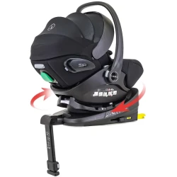 Scoica auto 40-87 cm (I-Size) Isofix Coletto Zoom cu baza 360 Black cumpăra în Chișinau. Foto 7