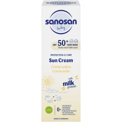 Cremă de protecție solară pentru față Sanosan SPF50+, 30 ml cumpăra în Chișinau. Foto 2