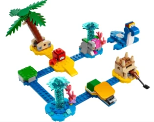 Конструкторы Lego Super Mario Dorrie's  Beachfront Expansion Set, 229 элементов купить в Кишиневе. Фото 2