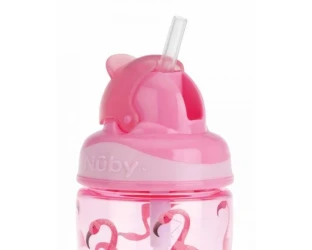 Cană cu pai Nuby Flip It 12 luni+ 360 ml cumpăra în Chișinau. Foto 2