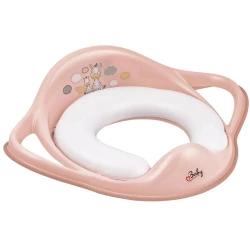 Детская накладка на унитаз Maltex мягкое Zebra Pink, 18 мес+ купить в Кишиневе. Фото 1