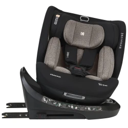 Scaun auto 40-150 cm (i-Size) Isofix KikkaBoo i-Hike Beige, rotativ 360 cumpăra în Chișinau. Foto 11