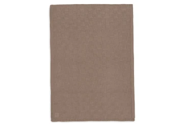 Пледик Jollein Box Knit GOTS Milky Coffee, 100x150 см купить в Кишиневе. Фото 2