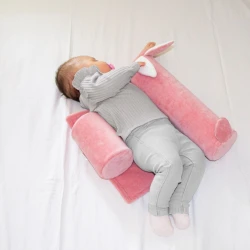 Подушка позиционер против переворачивания для детей BabyJem Розовый купить в Кишиневе. Фото 3