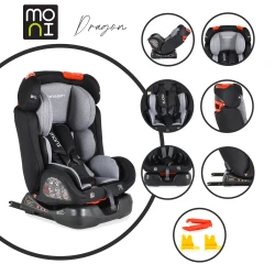 Scaun auto 0-36kg Isofix Moni Dragon Black cumpăra în Chișinau. Foto 13