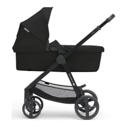 Cărucior 4 în 1 Kinderkraft Newly cu scaun auto Mink Pro i-Size și bază, negru cumpăra în Chișinau. Foto 1