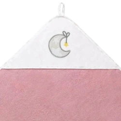 Банное полотенце BabyOno Moon Pink, 85x85 см купить в Кишиневе. Фото 3