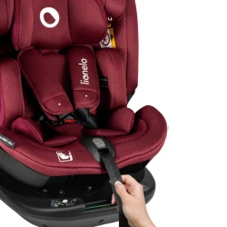 Scaun auto 40-150 cm (i-Size) Isofix Lionelo Bastiaan RWF Red Burgundy, rotativ 360 cumpăra în Chișinau. Foto 14