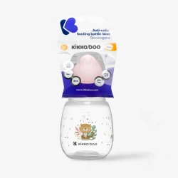Бутылочка для кормления из пластика Kikkaboo Savanna Pink, 180 мл купить в Кишиневе. Фото 3