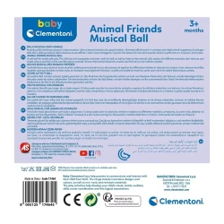 Интерактивная игрушка Clementoni Animal Friends Musical Ball купить в Кишиневе. Фото 6
