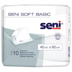 Pelinci de unica folosinta Seni Soft Basic (40x60 cm), 10 buc. cumpăra în Chișinau. Foto 1