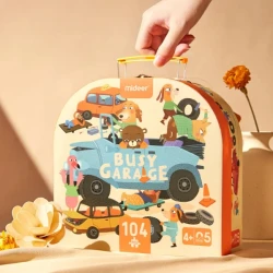 Пазл Mideer Busy Garage, 104 элементов купить в Кишиневе. Фото 5