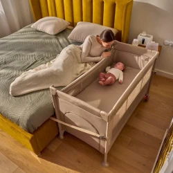 Кроватка манеж Lionelo Ellen Grey Concrete купить в Кишиневе. Фото 11