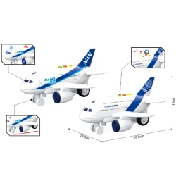 Avion Wenyi cu fricțiune (lumini /sunete), as., scara 1:200 cumpăra în Chișinau. Foto 5