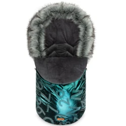 Зимний чехол для коляски Caretero Aspen Dark Green, 95x45 см купить в Кишиневе. Фото 1