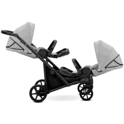 Коляска для двойни 2 в 1 Kunert Brav Duo Grey купить в Кишиневе. Фото 6