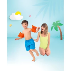 Нарукавники для плавания Intex Deluxe Swim Оранжевый купить в Кишиневе. Фото 2